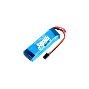 Accu Lipo 3000mah plat 7.4V - Sanwa M12S-Exzes Z - LRP - 430355