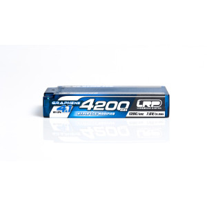 Accu Lipo 4200mah 2S HV 120C/60C Shorty HLCG Graphene - LRP - 432273