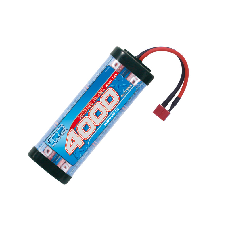 Accu NIMH 7.2V 4000mah - Dean - LRP - 71130U