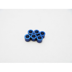  3mm Alloy Spacer Set (3.0t)  [Y-Blue] - 48481 - HIRO SEIKO