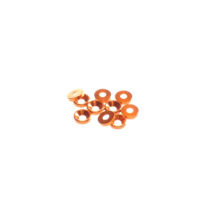  3mm Alloy Countersunk Washer  [Orange] - 69562 - HIRO SEIKO