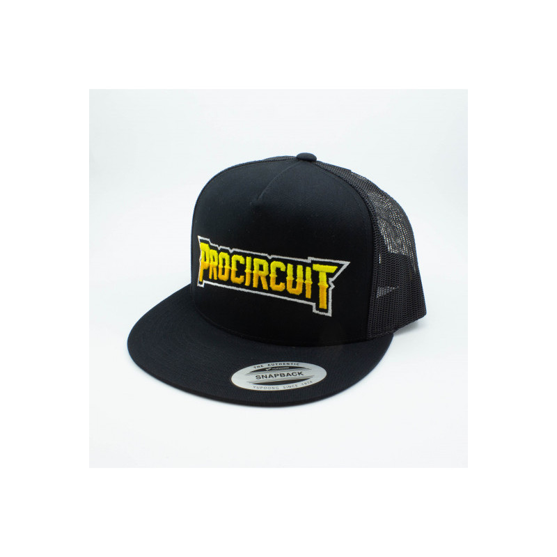 Casquette Procircuit Trucker noire US Plate - PROCIRCUIT - PC0014