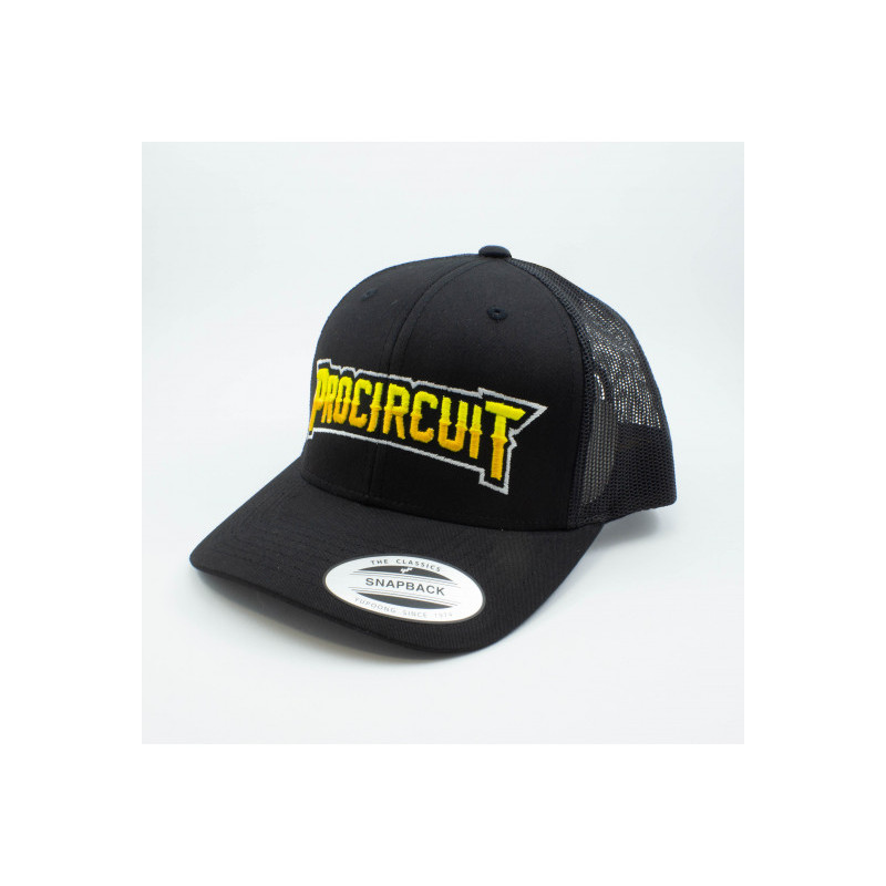 Casquette Procircuit Trucker noire - PROCIRCUIT - PC0013