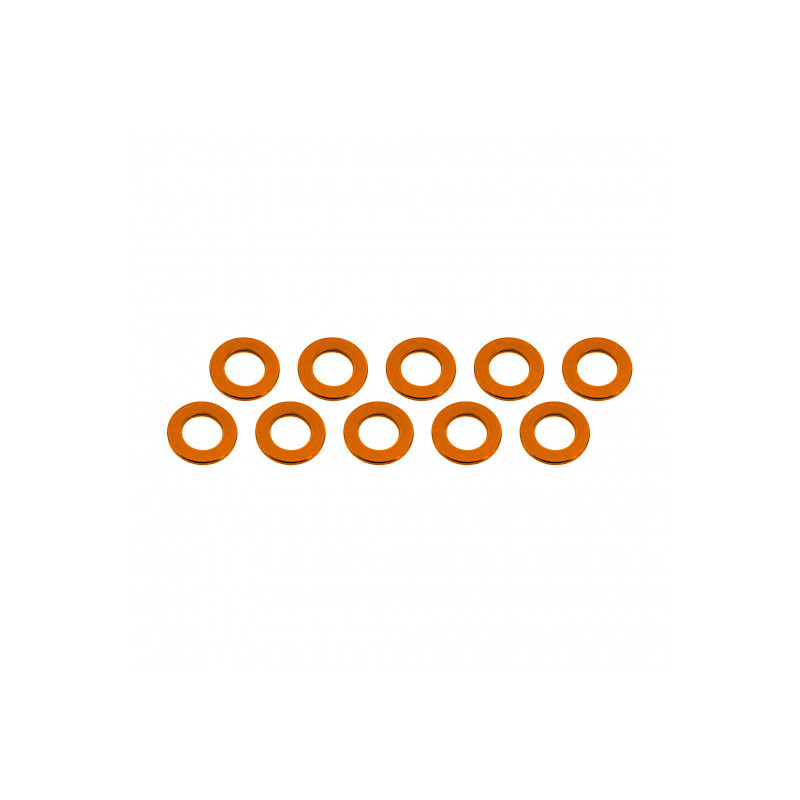 Rondelles 3x6x0.5mm - Orange (10pcs) - ULTIMATE - UR1504-G