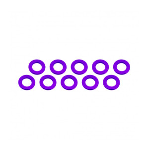 Rondelles 3x6x0.5mm - Violet (10pcs) - ULTIMATE - UR1504-P