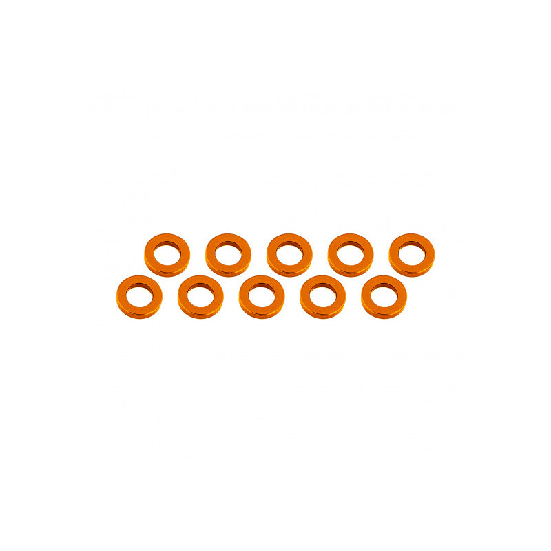 Rondelles 3x6x1mm - Orange (10pcs) - ULTIMATE - UR1505-G