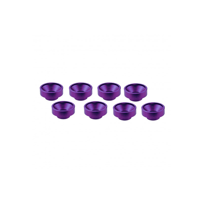 Rondelles de servos M3 - Violet (8pcs) - ULTIMATE - UR1507-P