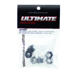 Lot hexagones de roue +0/1/2mm (6pcs) - ULTIMATE - UR1905