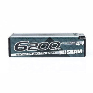 Accu Lipo LCG 6200mah 2S HV Shorty Graphene - NOSRAM - 999759