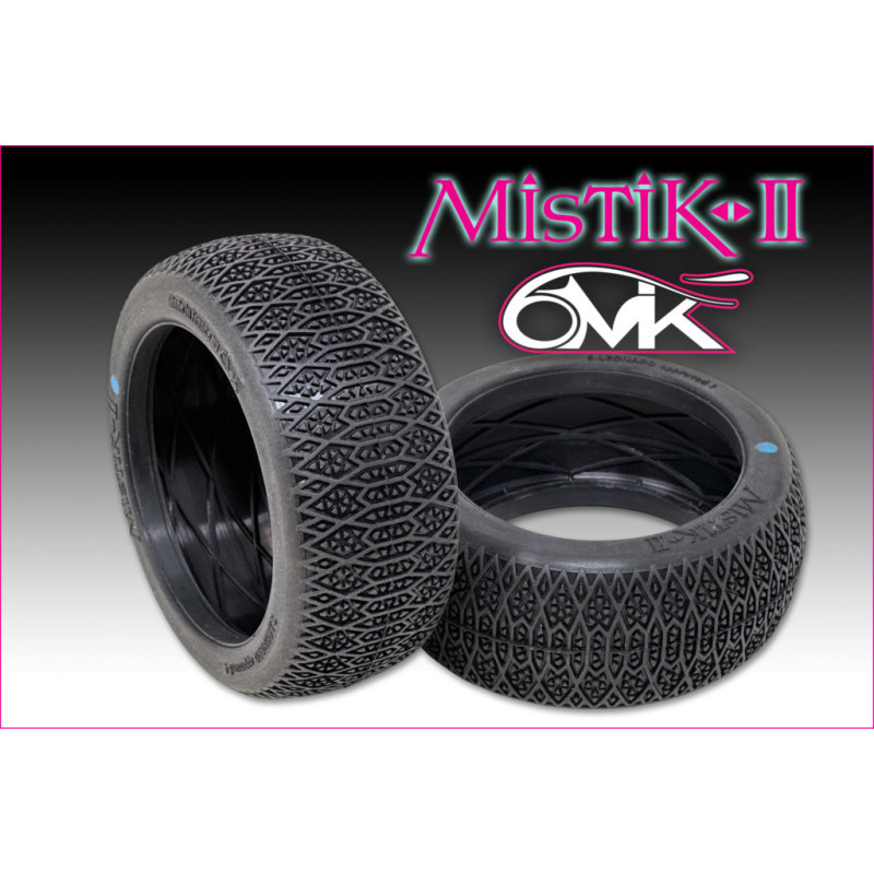 Pneus TT 1/8 Mystik 2 - Inter (2) - 6MIK - T22I