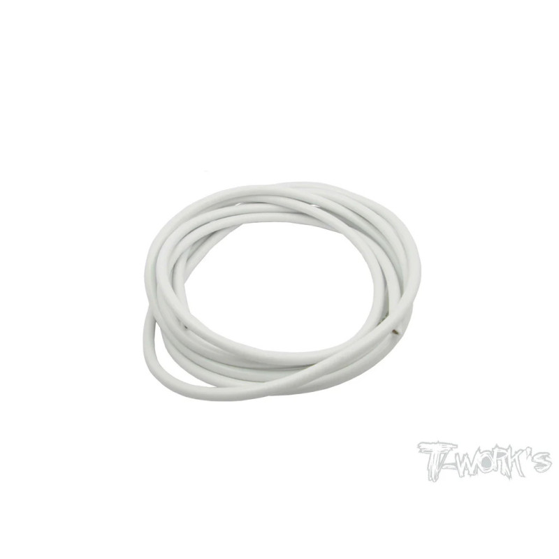 Cable silicone 12 Gauge blanc (2m) - T-WORKS - EA-026W