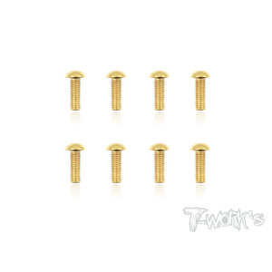 Vis Acier Traitées GOLD BHC 4x12mm (10) - T-WORKS - GSS-412B