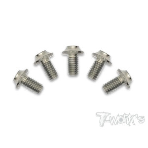 Vis titane 3x6 tête UFO (10) - T-WORKS - TSS-306U-5