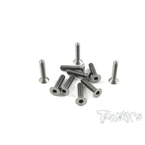 Vis titane 3x14 FHC (10) - T-WORKS - TSS-314C