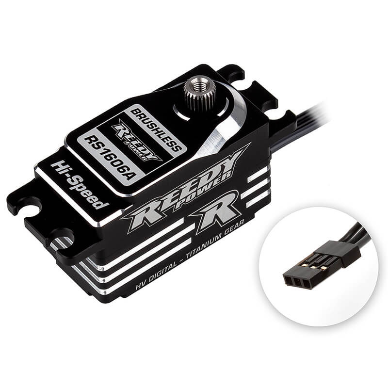 RS1606A LOW PROFILE BRUSHLESS HI-SPEED HV SERVO - REEDY - 27154