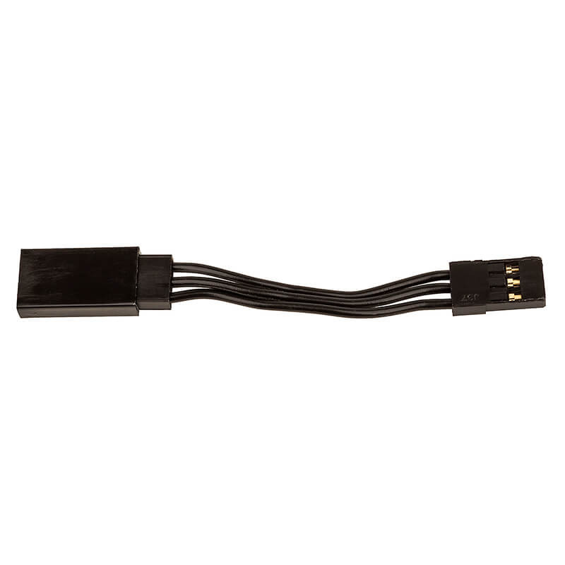 50mm SERVO EXTENSION WIRE BLACK (1.97IN) - REEDY - 27162