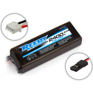 LIPO PRO TX/RX 2400MAH 7.4V FLAT - REEDY - 27313