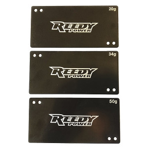 Lests de batterie Reedy 20g+34g+50g - REEDY - 27355