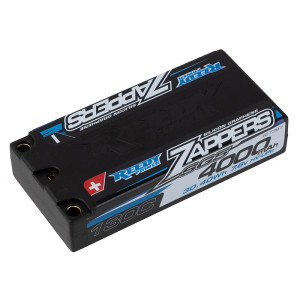 ZAPPERS 'SG5' 4000MAH 130C 7.6V LP SHORTY LIPO BATT - REEDY - 27397