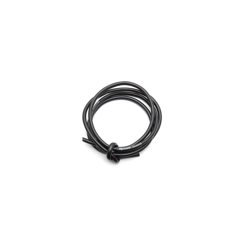 Câble silicone 12 AWG Noir (1m) - REEDY - 647