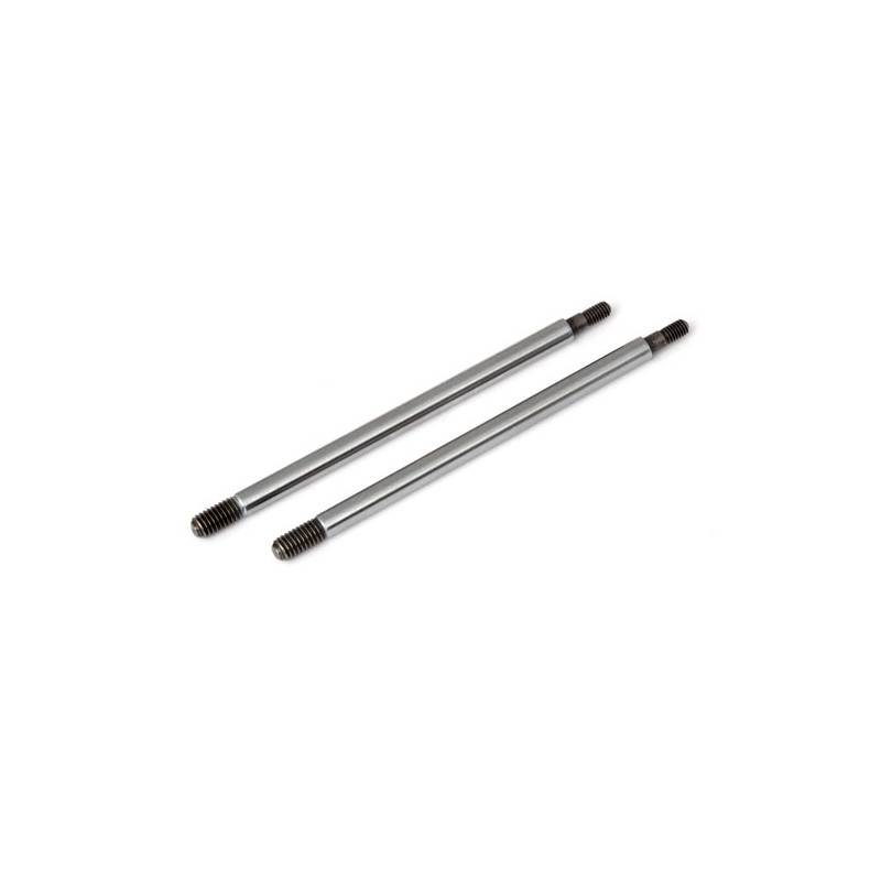 RC8B3.2/T3 CHROME SHOCK SHAFTS 42.5mm - TEAM ASSOCIATED - AS81177