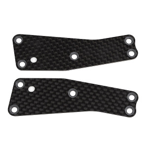 RC8T3.2 FT FRONT UP ARM INSERTS CARBON - TEAM ASSOCIATED - AS81482