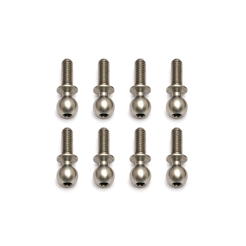 HEAVY DUTY BALLSTUD 8MM (10) - ASSOCIATED - 91048