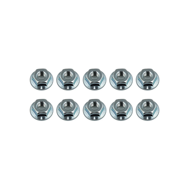 M4 SERRATED STEEL WHEEL NUTS - ASSOCIATED - 91826