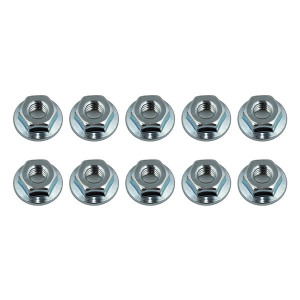 M4 SERRATED STEEL WHEEL NUTS - ASSOCIATED - 91826