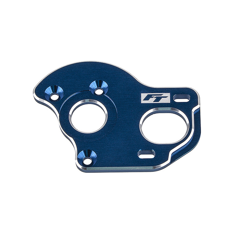 B6.3 FT 3.5MM LAYDOWN/BACK MOTOR PLATE BLUE - ASSOCIATED - AS91907