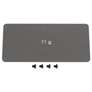 RC10B6.4 Plaque alu 11g ESC - ASSOCIATED - AS91976