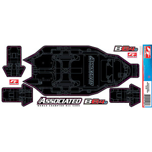 RC10B6.4D Protection de chassis - ASSOCIATED - AS91980