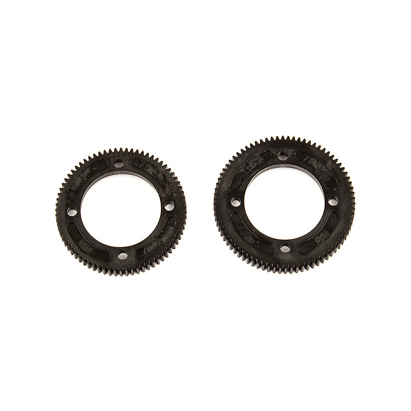 B74 CENTRE DIFF SPUR GEARS, 72/78 TOOTH - ASSOCIATED - 92149