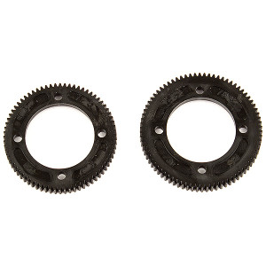 B74 CENTRE DIFF SPUR GEARS, 72/78 TOOTH - ASSOCIATED - 92149