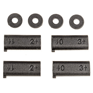 B74/B6.2 Inserts de fusée arrière  - ASSOCIATED - 92179