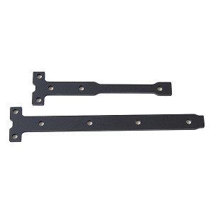 B74 G10 CHASSIS BRACE SUPPORT SET 2MM - ASSOCIATED - 92255