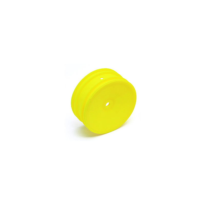 B6 Jantes Associated AV 4x2 12mm jaune (2)  - ASSOCIATED - 9691