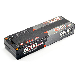 Centro Accu stick low-profil 2S 6000mah 7.4V 100C  - CENTRO - C5020