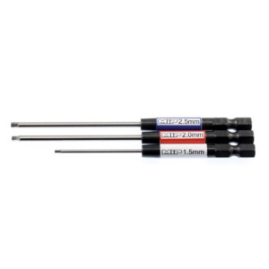 MIP Lot d'embouts de visseuse 1.5, 2.0, 2.5mm (3) - MIP - MIP9512