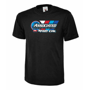 T-Shirt Team Associated/CML Noir - XXXL - ASSOCIATED - SP006XXXL