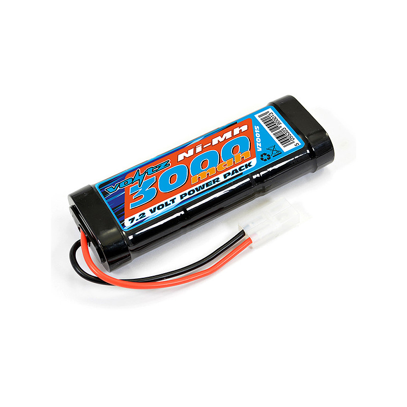 Voltz accus NIMH 3000mah 7.2V - Tamiya  - VOLTZ - VZ0015