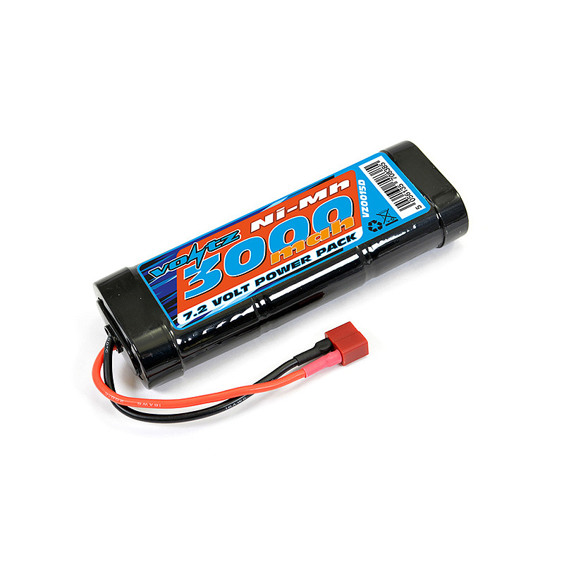 Voltz accus NIMH 3000mah 7.2V - Dean  - VOLTZ - VZ0015D