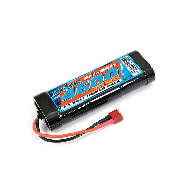 Voltz accus NIMH 4600mah 7.2 V - Dean - VOLTZ - VZ0020D