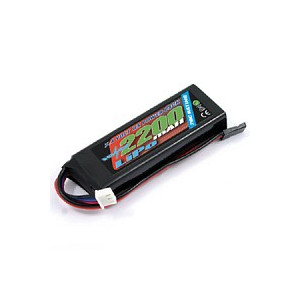 Voltz accus de réception lipo plat 2300mah 2S 7.4V  - VOLTZ - VZ0270