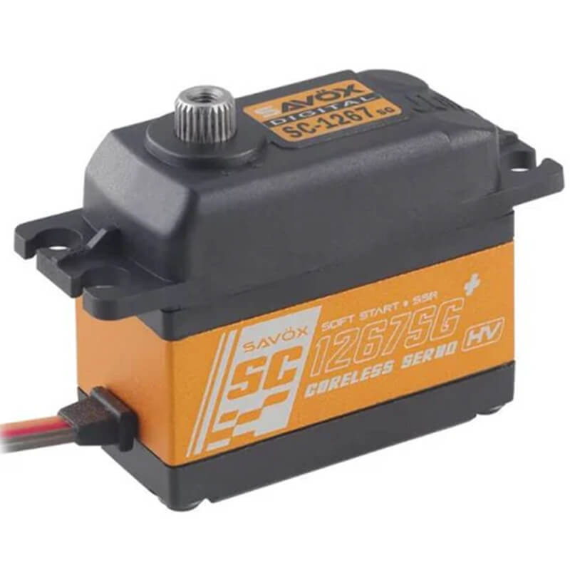 HIGH VOLTAGE' STD SIZE DIGITAL SERVO SC1267SG+ - SAVOX - SC1267SG+