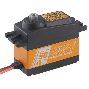 HIGH TORQUE CORELESS DIGITAL SERVO SC1258TG+ - SAVOX - SC1258TG+