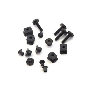 RUBBER SPACER SET FOR STD SERVOS INSTALLED IN CARS. - SAVOX - SP03