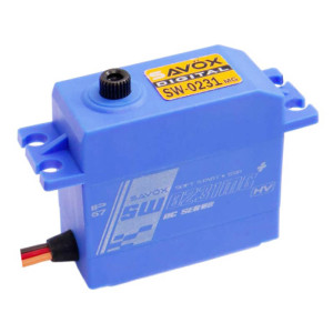 WATERPROOF DIGITAL SERVO SW0231MG+ - SAVOX - SW0231MG+