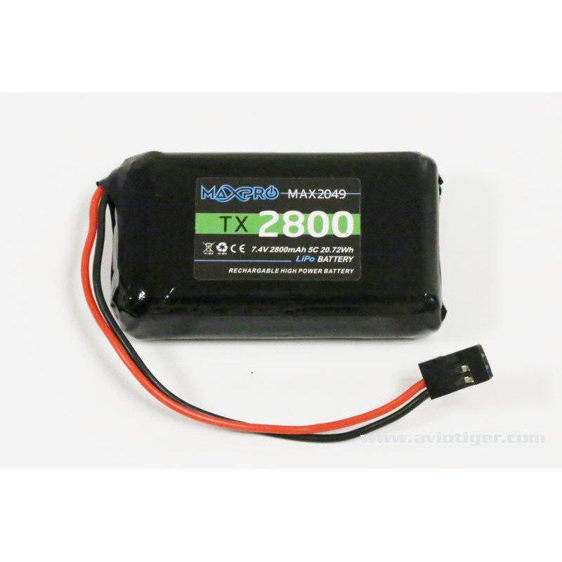 Accu lipo radio Futaba 2800mah - FUTABA - 100031MAX2049