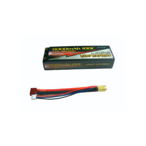 Accu Lipo 7.6V 100C 8000mah 2S Stick PK4 - VANT - V0207